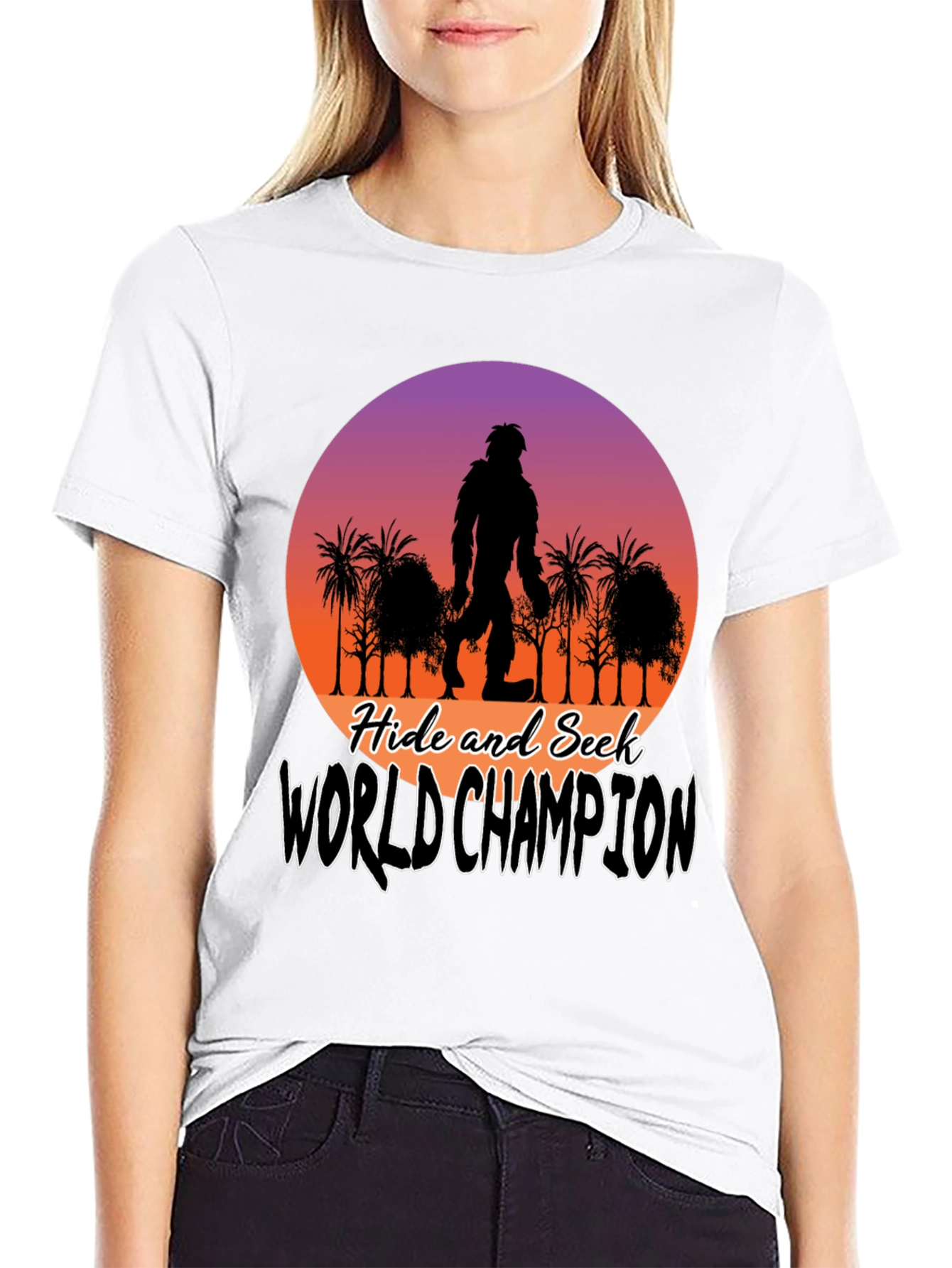Hide & Seek World Champion Bigfoot T-Shirt
