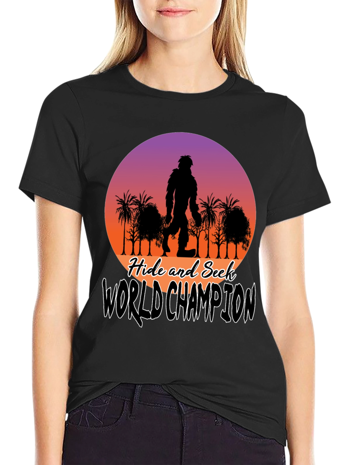 Hide & Seek World Champion Bigfoot T-Shirt
