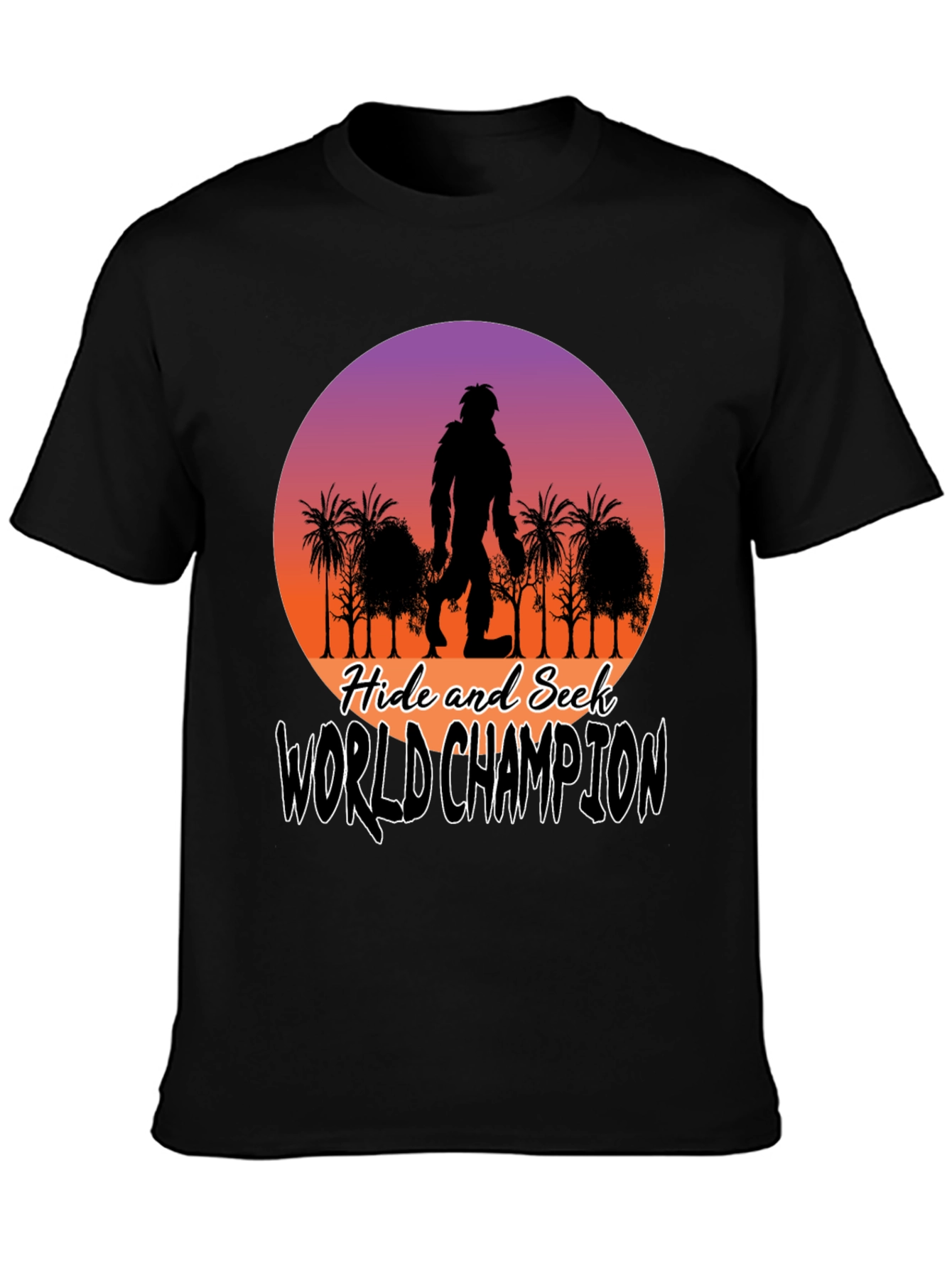 Hide & Seek World Champion Bigfoot T-Shirt