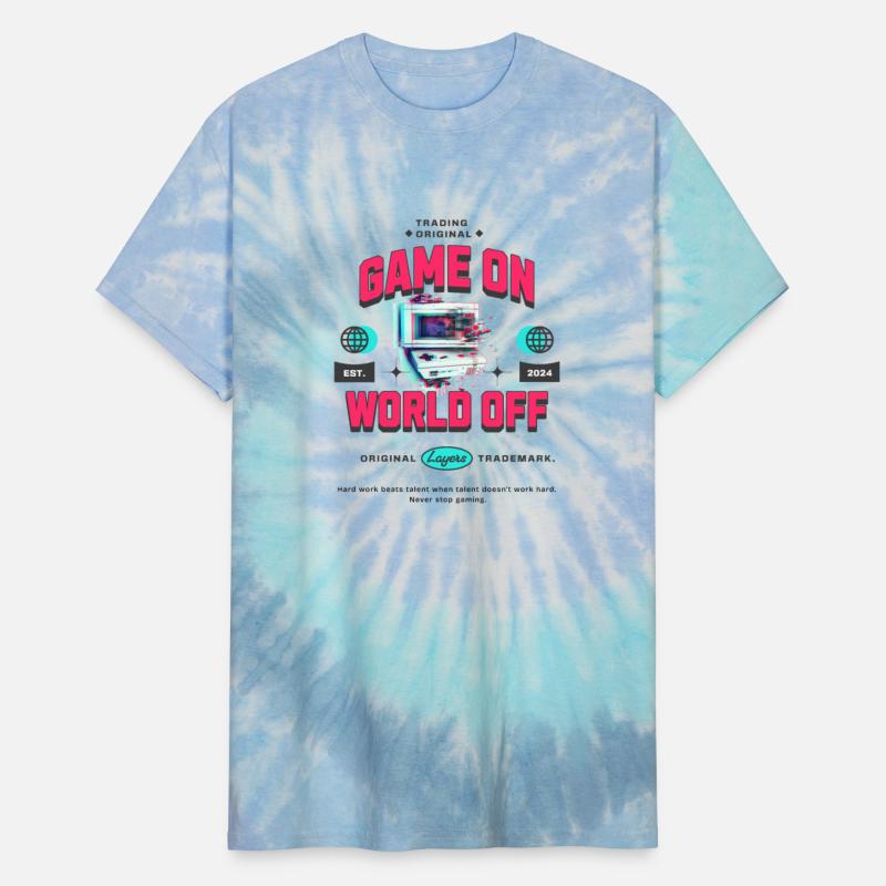 Game on world off