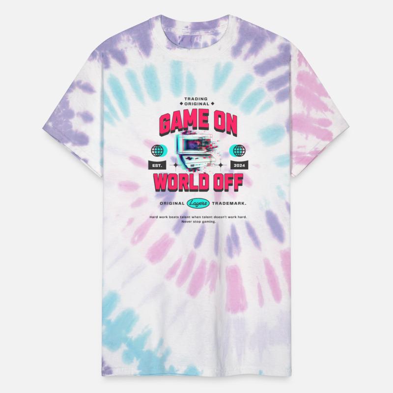 Game on world off