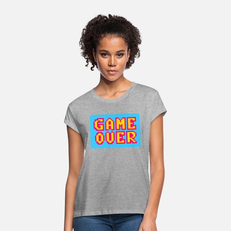 Game Over retrogaming vintage pixels
