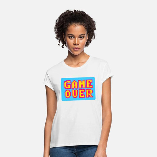 Game Over retrogaming vintage pixels