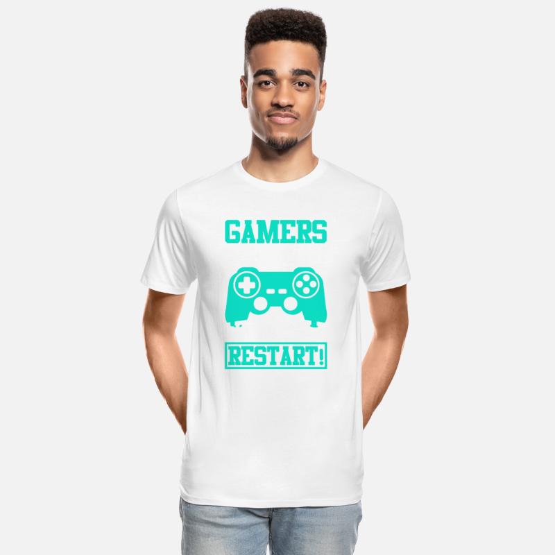 GAMERS NEVER QUIT WE SIMPLY RESTART