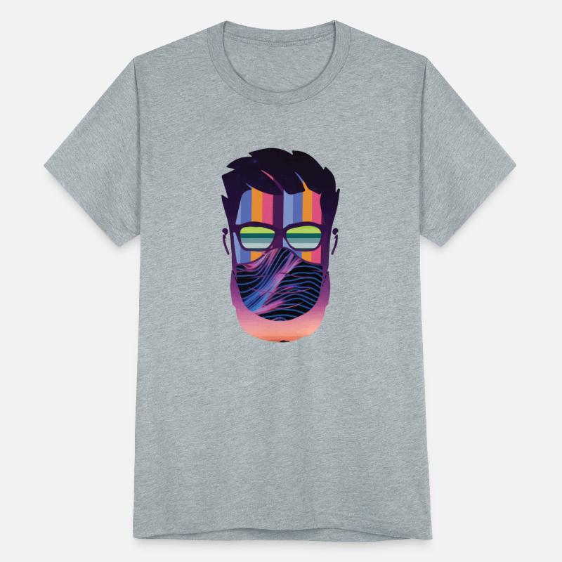 Gaming Retro Mask Man