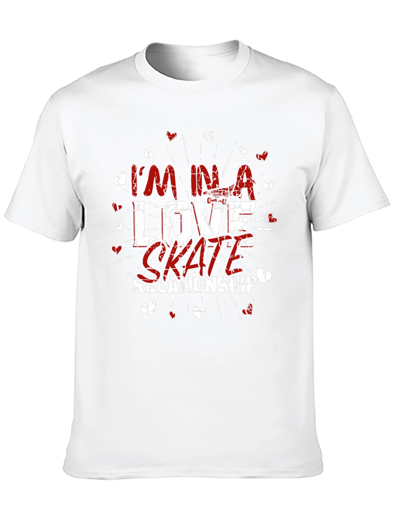 Skate Love Relationship T-Shirt