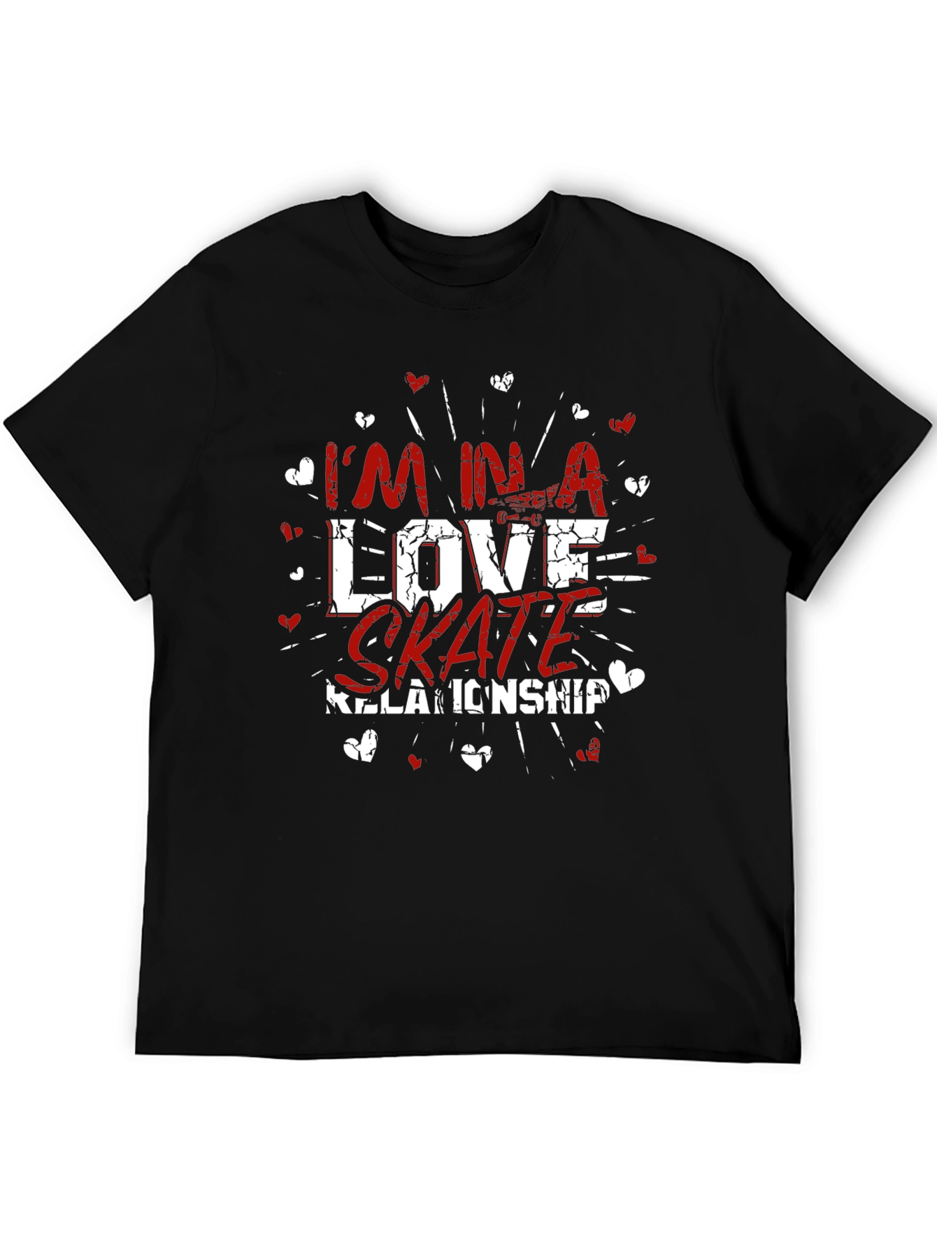 Skate Love Relationship T-Shirt
