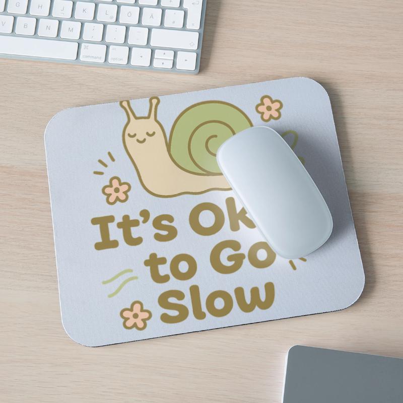 Gentle Snail with Positive Message
