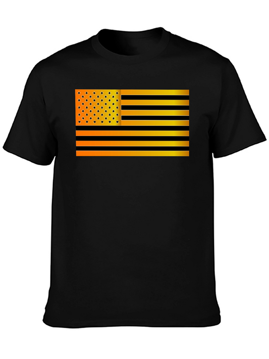 USA Flag Gradient Tee