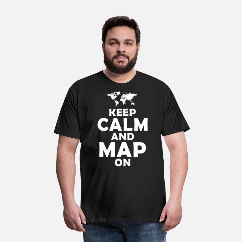 Geography Teacher Keep Calm and Map On
