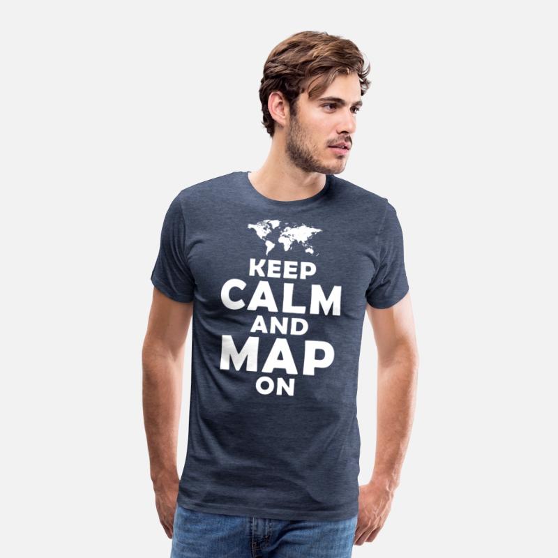 Geography Teacher Keep Calm and Map On