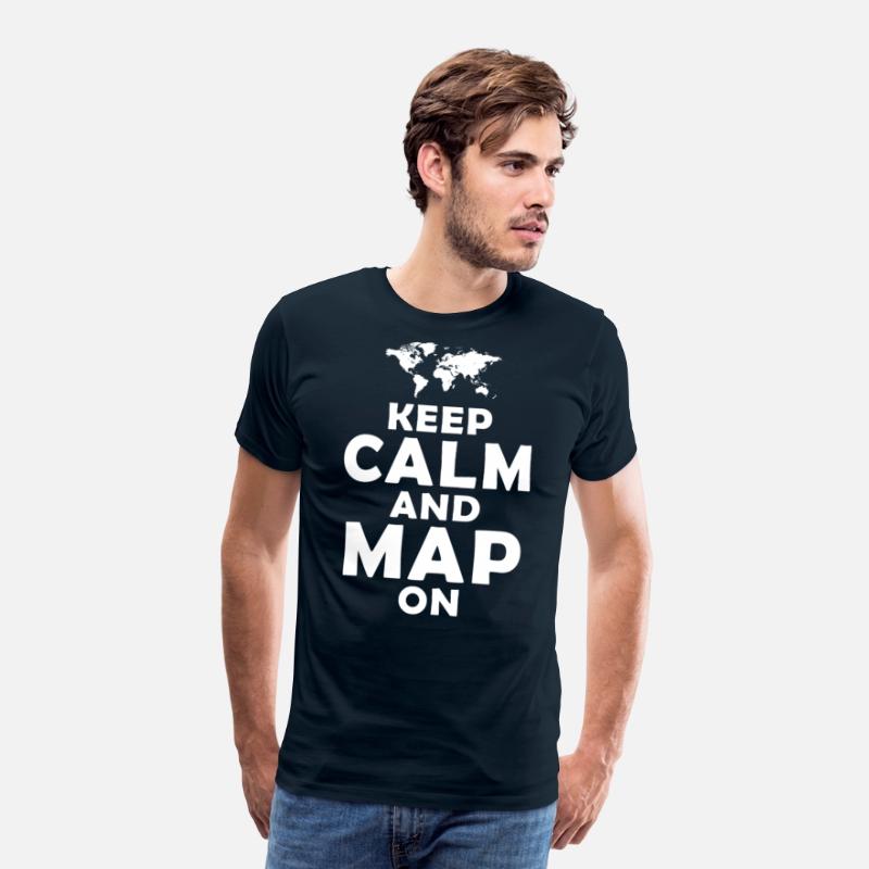 Geography Teacher Keep Calm and Map On