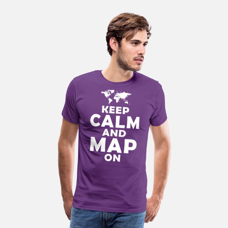 Geography Teacher Keep Calm and Map On