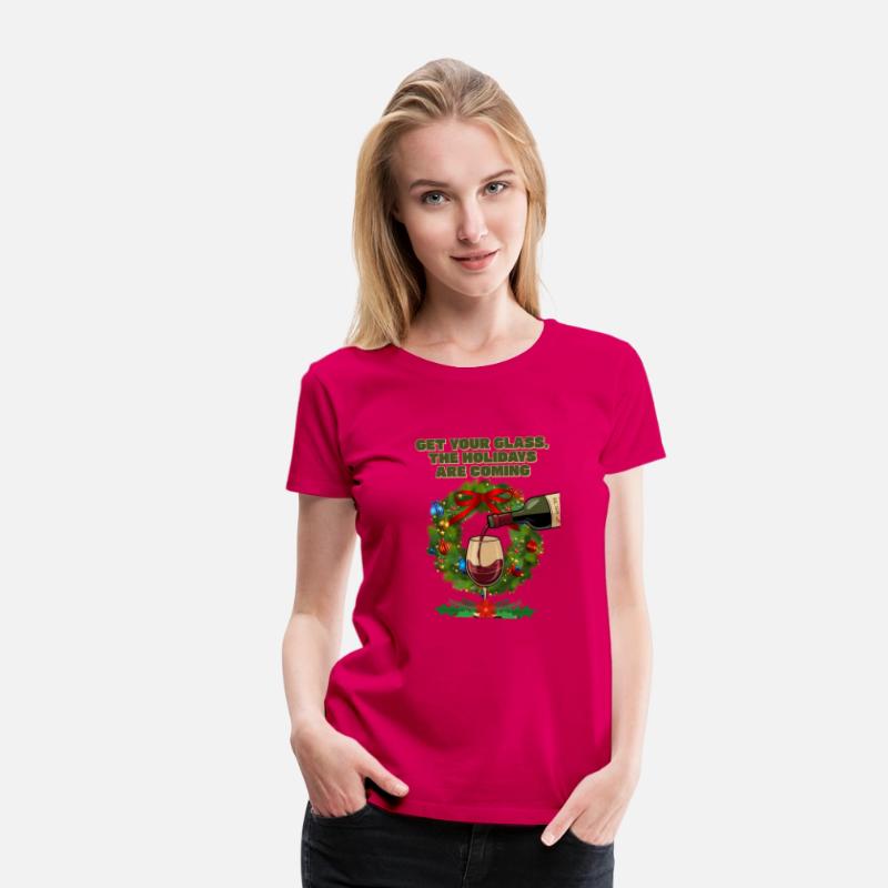 Get Your Glass, The Holidays Are Coming. Christmas