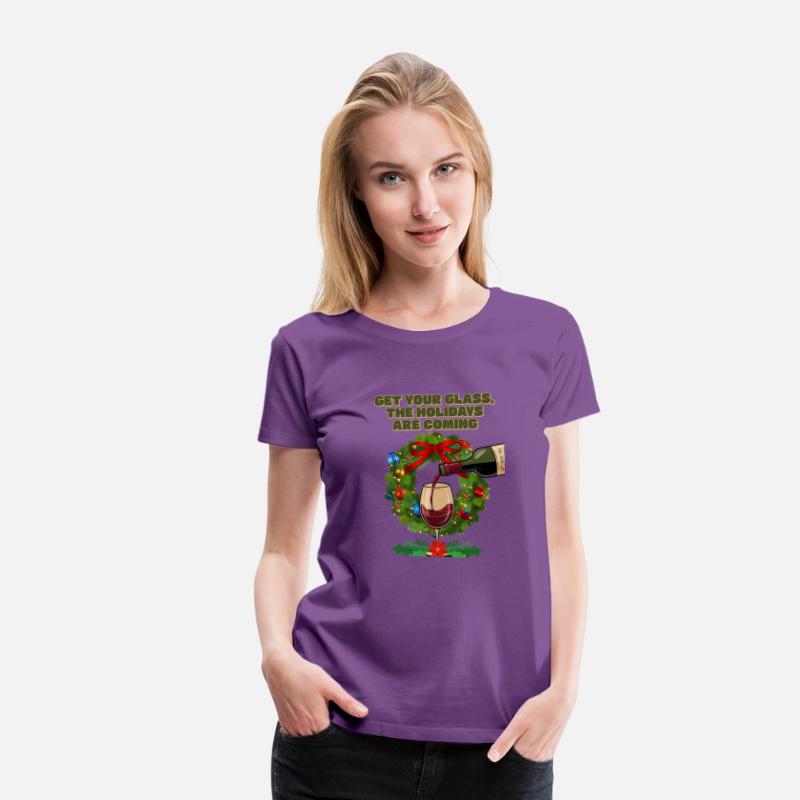 Get Your Glass, The Holidays Are Coming. Christmas