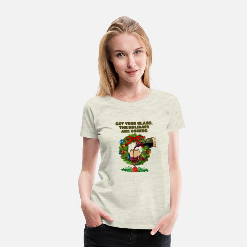 Get Your Glass, The Holidays Are Coming. Christmas