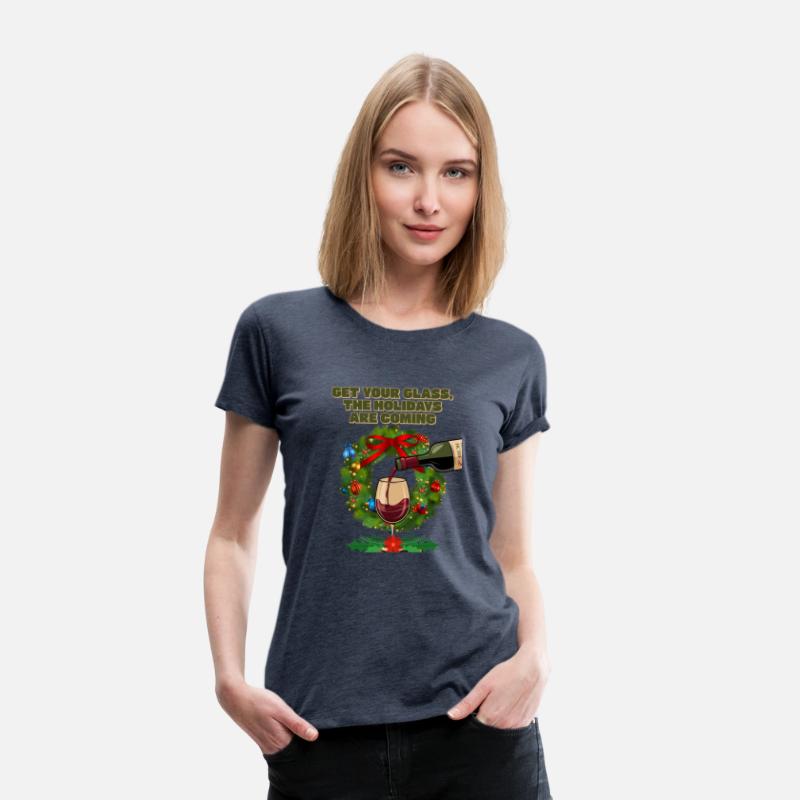 Get Your Glass, The Holidays Are Coming. Christmas