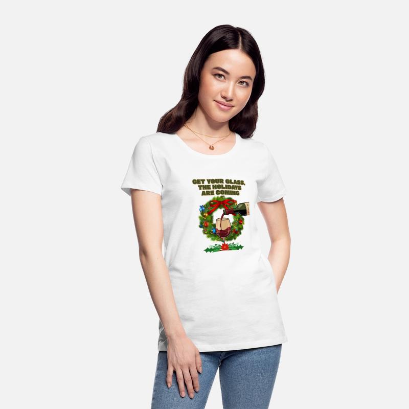 Get Your Glass, The Holidays Are Coming. Christmas