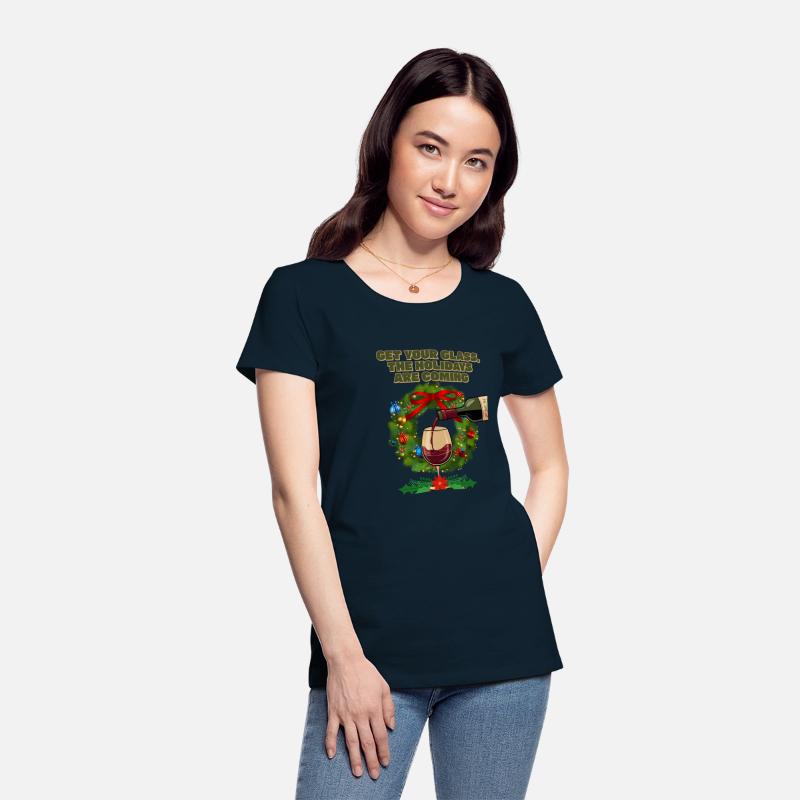 Get Your Glass, The Holidays Are Coming. Christmas