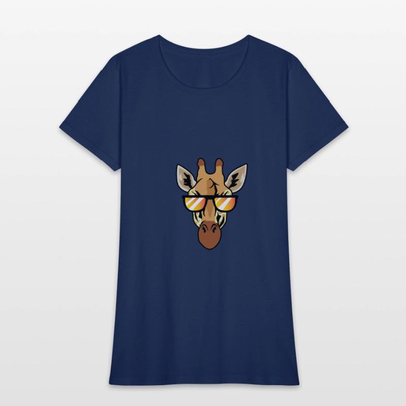 Giraffe with Sunglasses Animal Scientist Gift