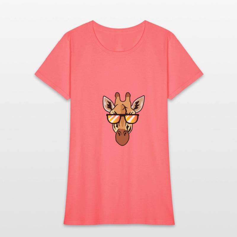 Giraffe with Sunglasses Animal Scientist Gift