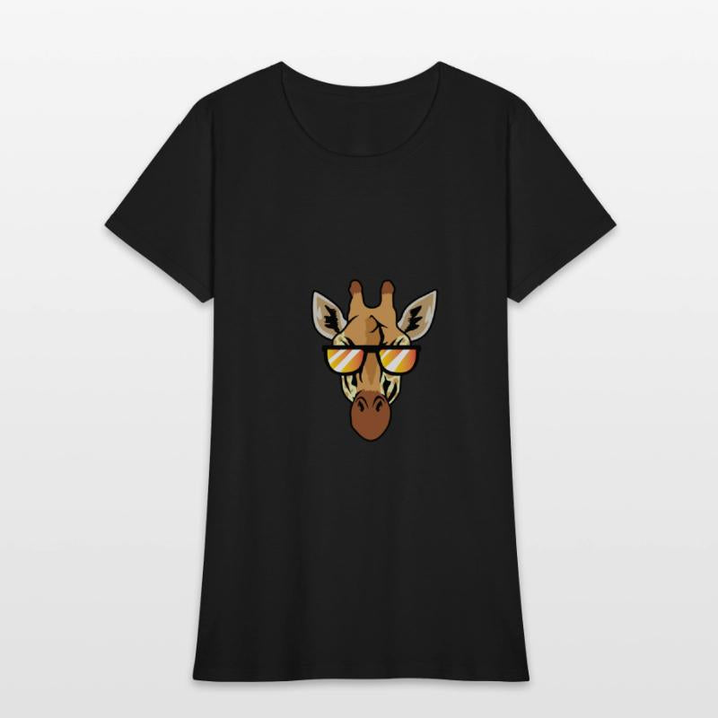 Giraffe with Sunglasses Animal Scientist Gift