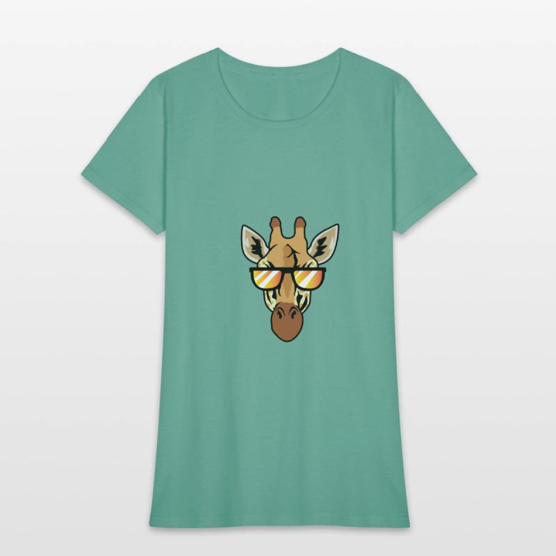 Giraffe with Sunglasses Animal Scientist Gift
