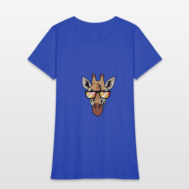 Giraffe with Sunglasses Animal Scientist Gift