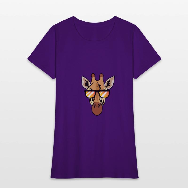 Giraffe with Sunglasses Animal Scientist Gift