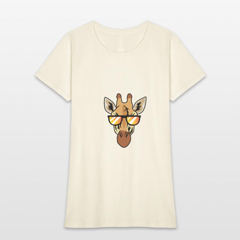 Giraffe with Sunglasses Animal Scientist Gift