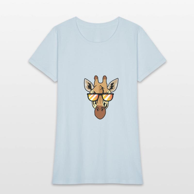 Giraffe with Sunglasses Animal Scientist Gift