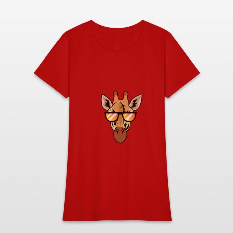 Giraffe with Sunglasses Animal Scientist Gift