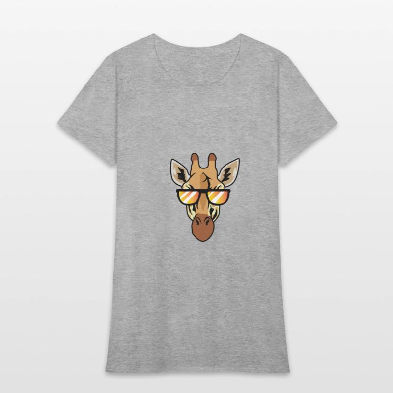 Giraffe with Sunglasses Animal Scientist Gift