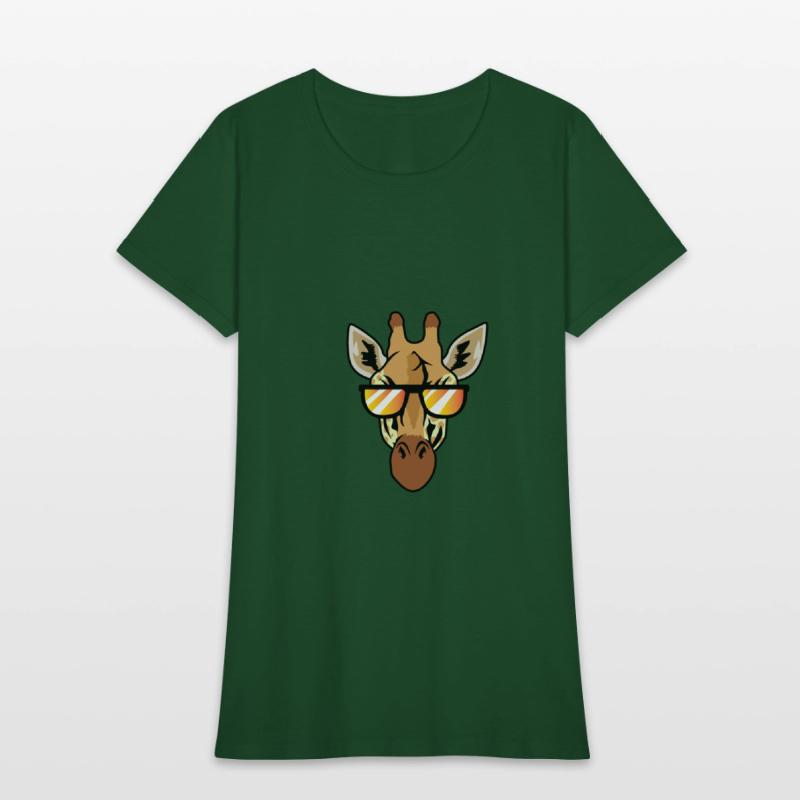 Giraffe with Sunglasses Animal Scientist Gift