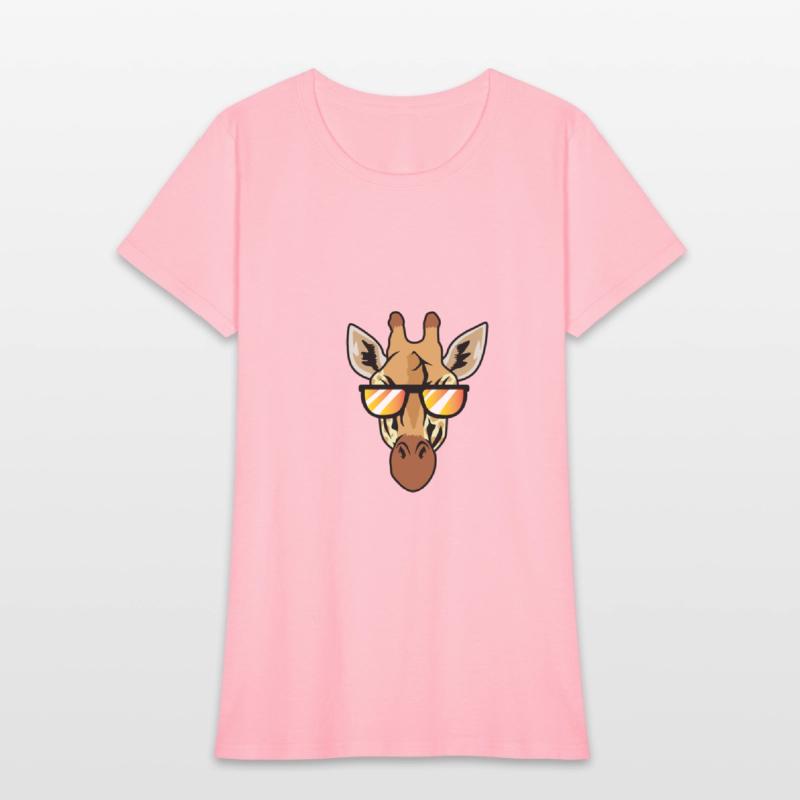 Giraffe with Sunglasses Animal Scientist Gift