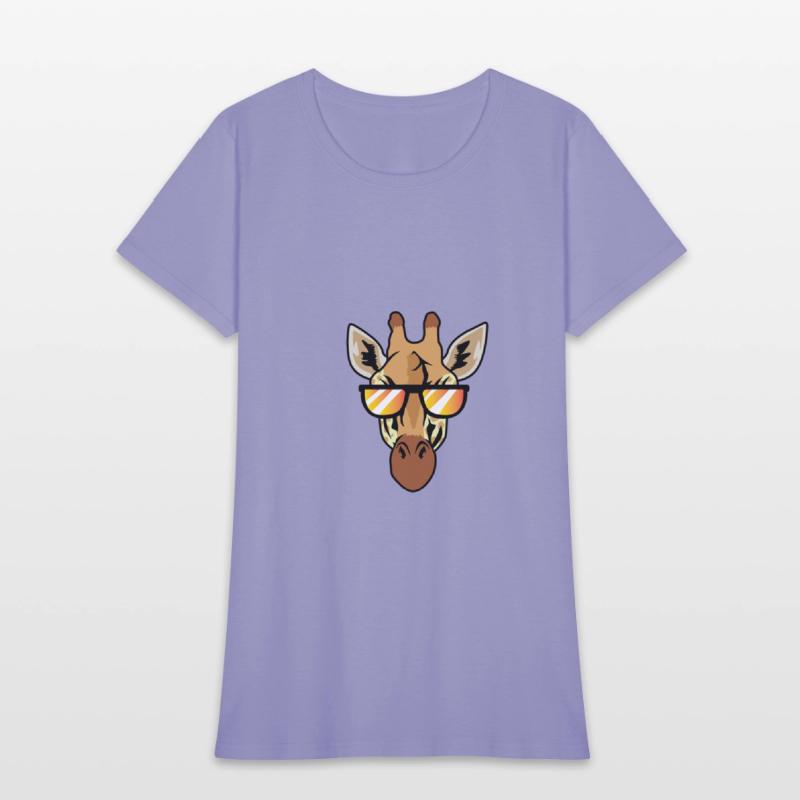 Giraffe with Sunglasses Animal Scientist Gift