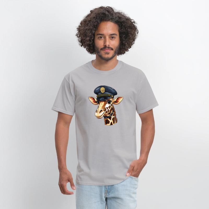 Giraffes policewoman
