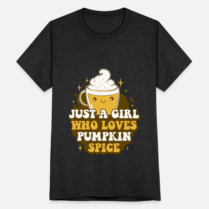 Girl Who Loves Pumpkin Spice Funny Pumpkin