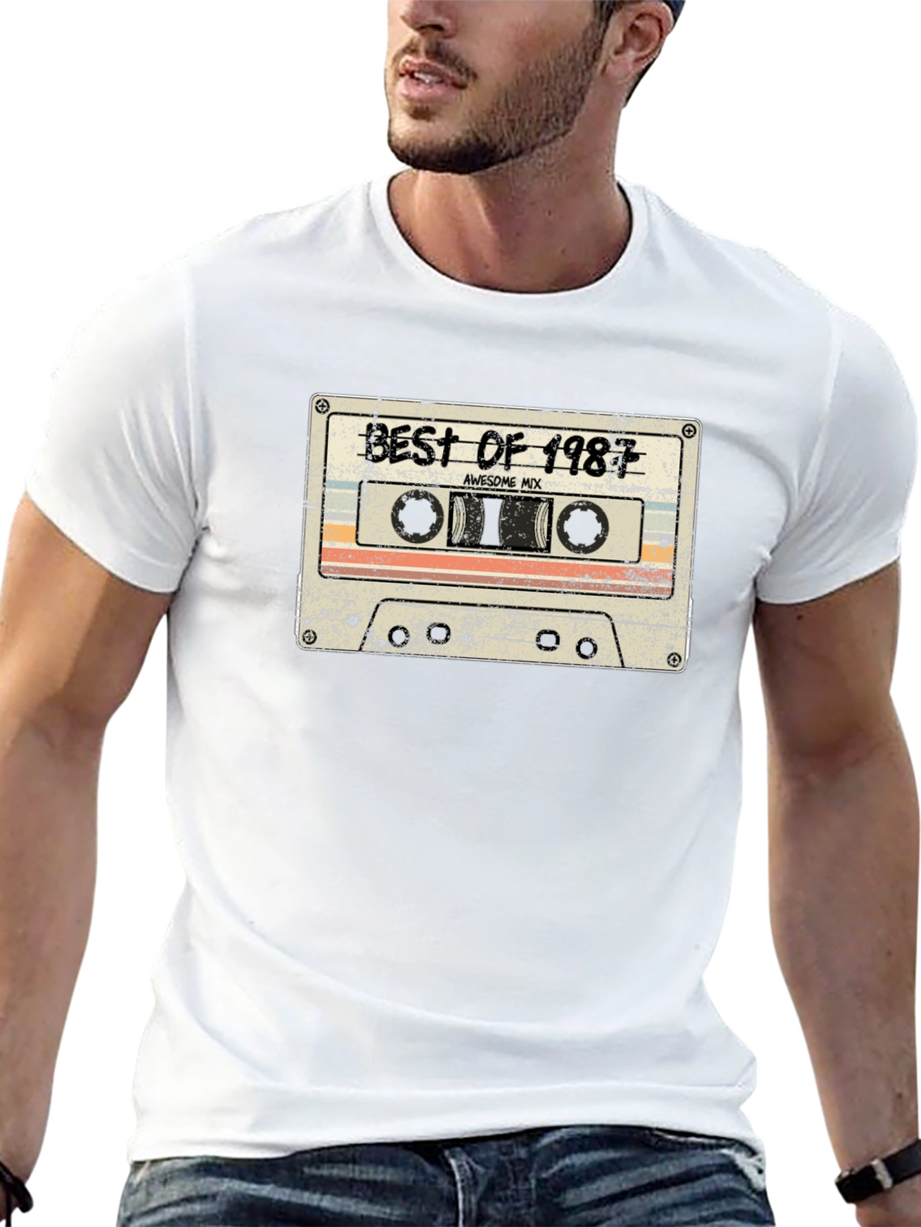 Best of 1987 Cassette Graphic Tee