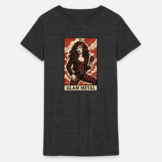 Glam Metal Tarot Card – Fierce, Flashy, and Loud
