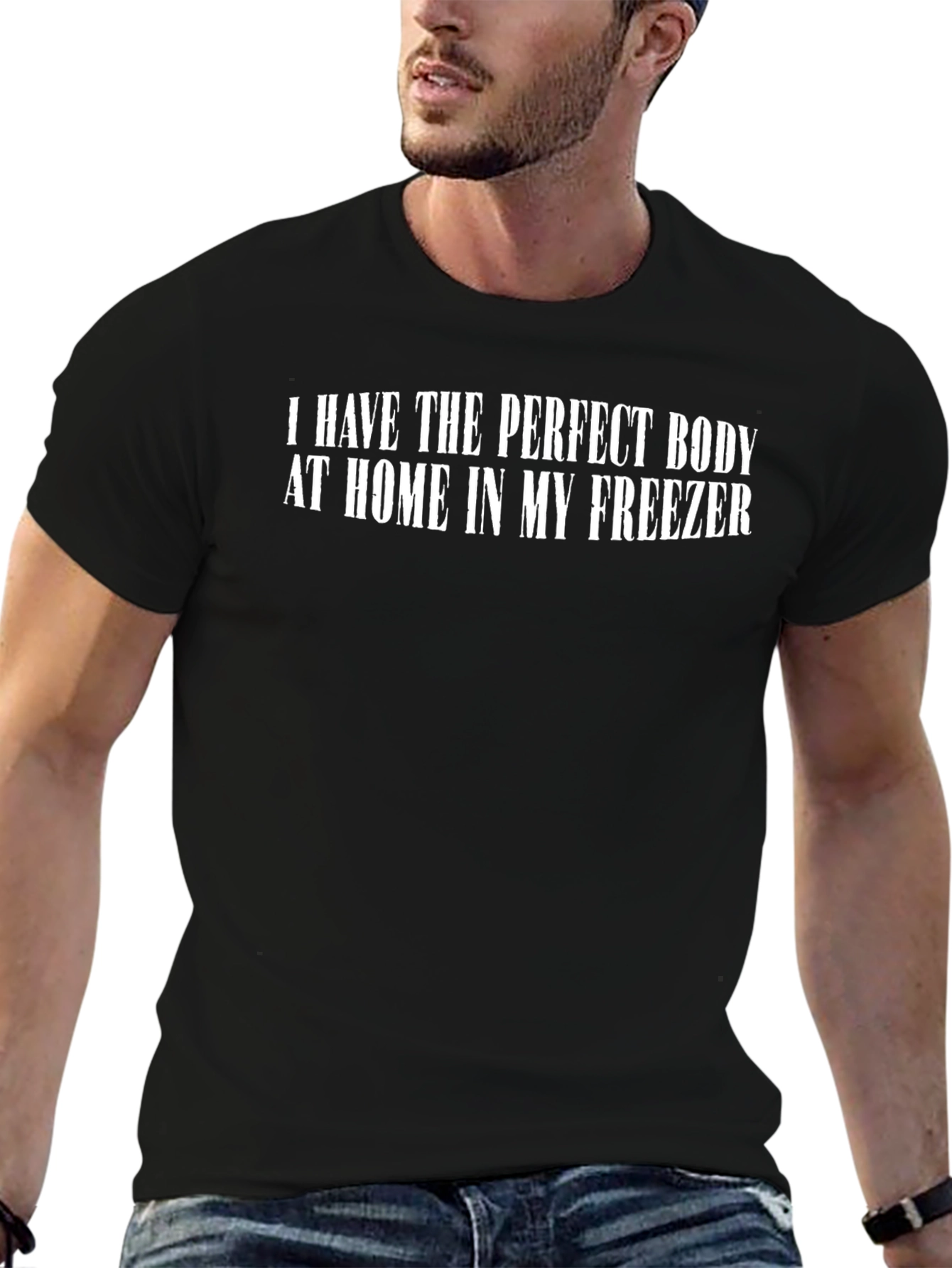Funny Perfect Body Graphic T-Shirt