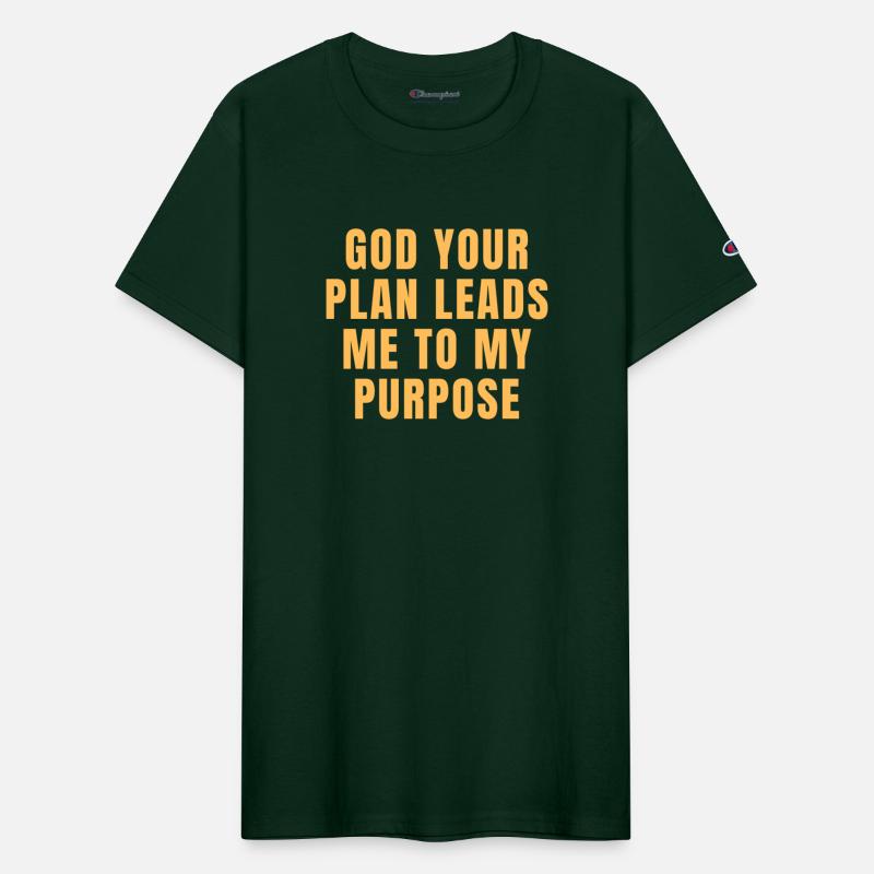 God Your Plan Leads Me To My Purpose - Christian