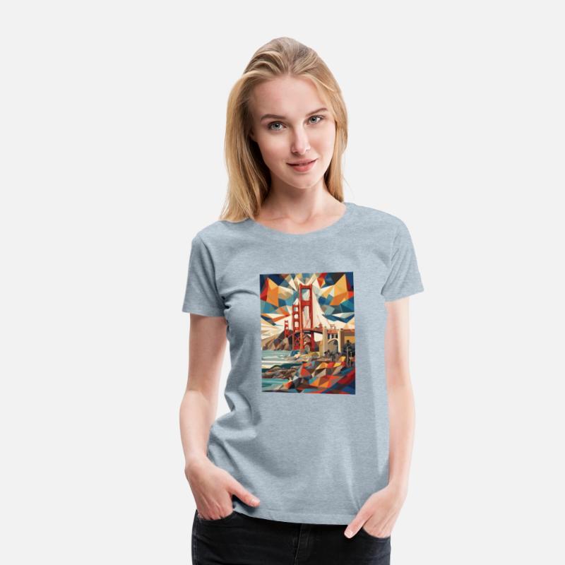 Golden Gate Bridge California T-Shirt, Golden Gate