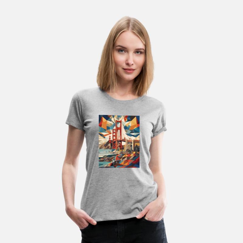 Golden Gate Bridge California T-Shirt, Golden Gate