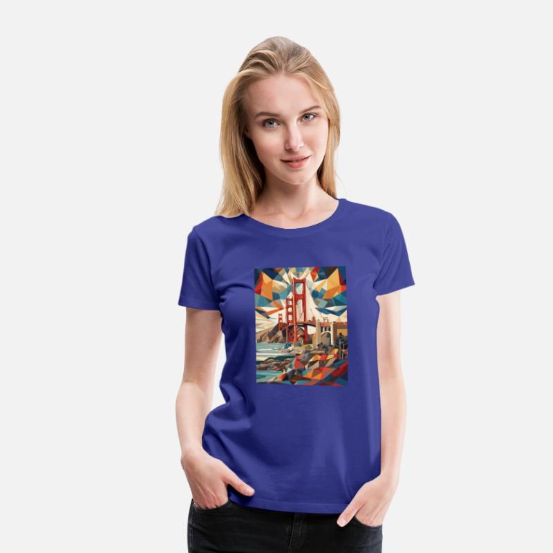 Golden Gate Bridge California T-Shirt, Golden Gate
