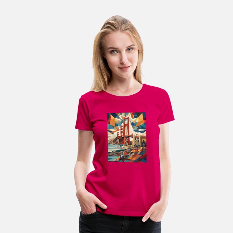 Golden Gate Bridge California T-Shirt, Golden Gate