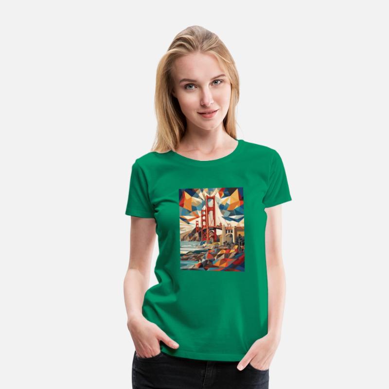 Golden Gate Bridge California T-Shirt, Golden Gate