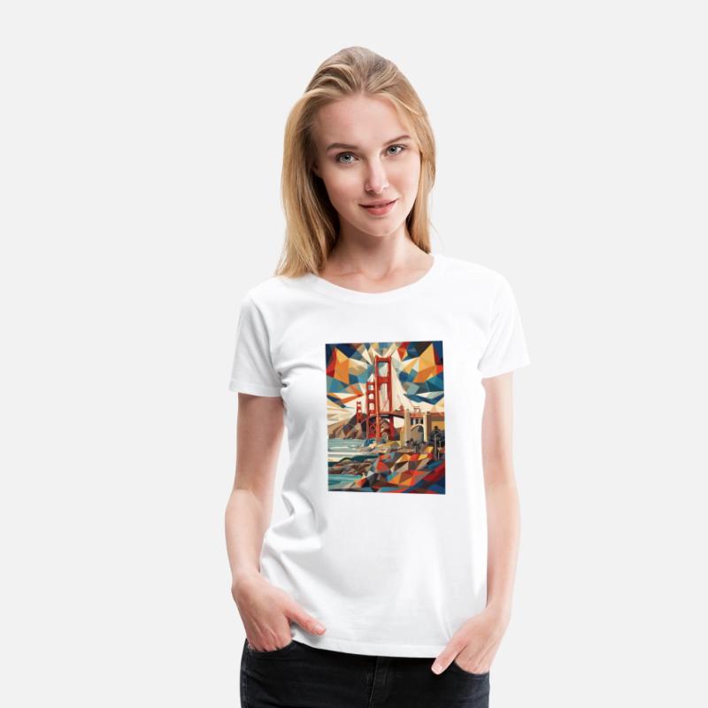 Golden Gate Bridge California T-Shirt, Golden Gate