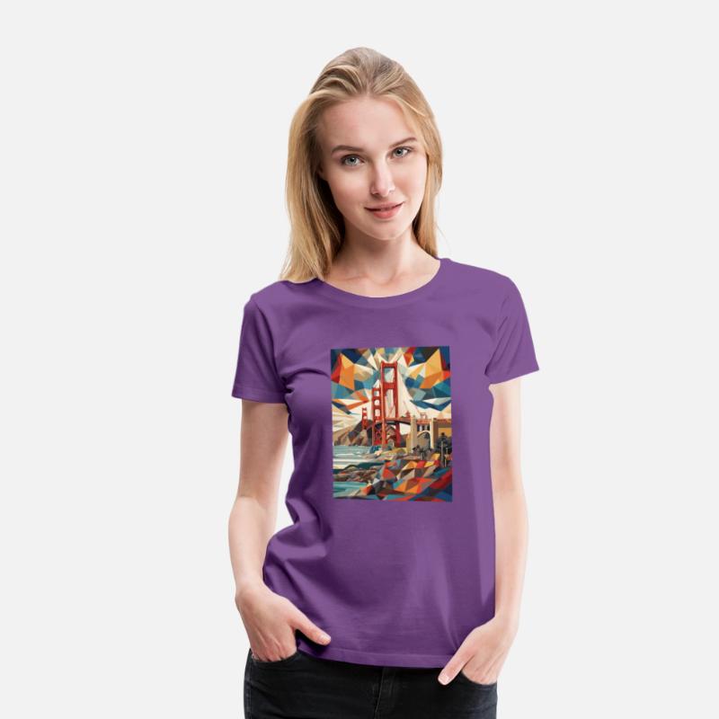 Golden Gate Bridge California T-Shirt, Golden Gate