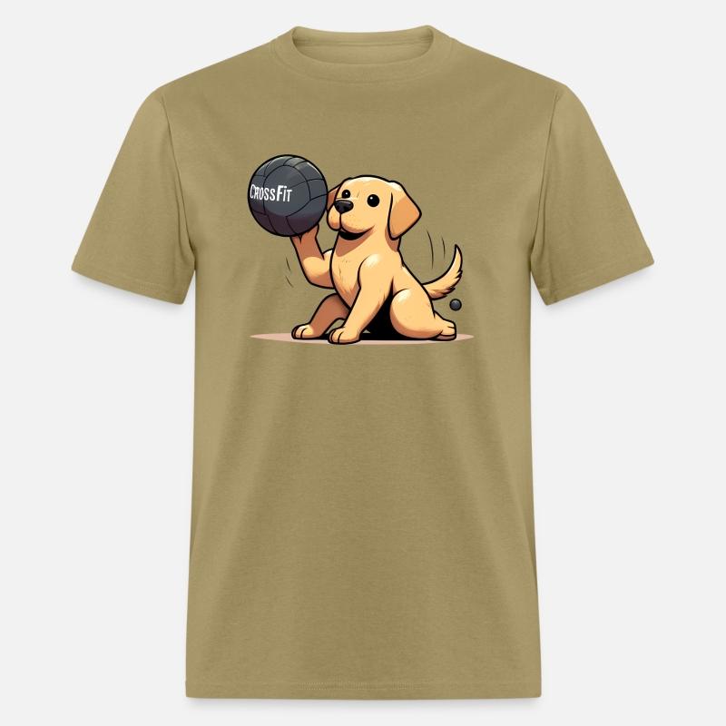 Golden Retriever CrossFit: Wall Ball Wonders